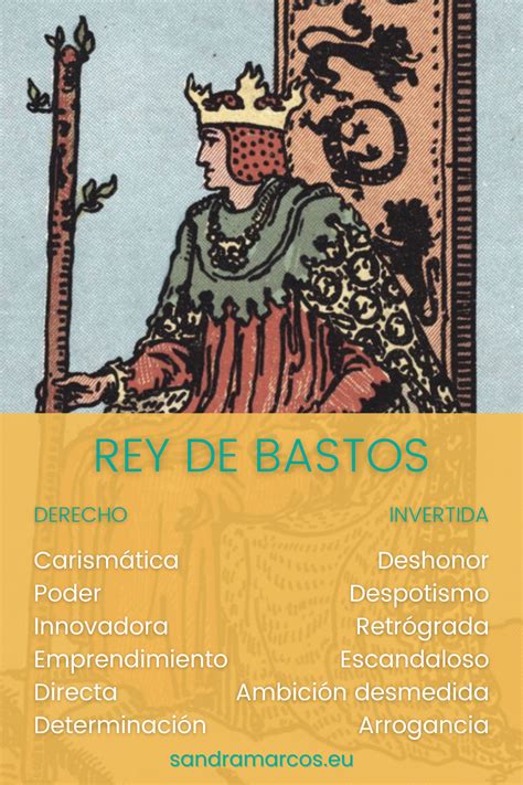 rey de bastos tarot significado amor|Rey de Bastos en el Tarot Significado y Combinaciones